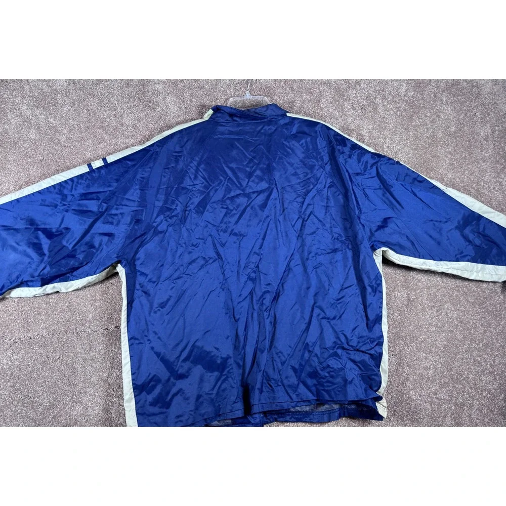 Vintage Adidas Notre Dame Fighting Irish Navy Blue‎ Full Zip Jacket Men's XXL